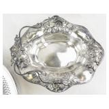 Various Manufactured Silver Plate Serving Set with Trays, Bowls, and Cups