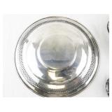 Various Manufactured Silver Plate Serving Set with Trays, Bowls, and Cups