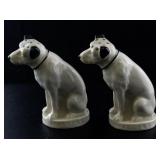 Pair of RCA Vintage Dog-Shaped Ceramic Salt and Pepper Shakers