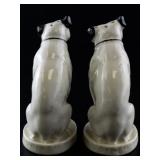 Pair of RCA Vintage Dog-Shaped Ceramic Salt and Pepper Shakers