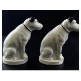 Pair of RCA Vintage Dog-Shaped Ceramic Salt and Pepper Shakers