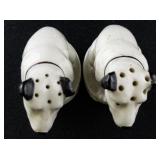Pair of RCA Vintage Dog-Shaped Ceramic Salt and Pepper Shakers