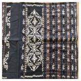 Handwoven Textile Panel with Geometric Patterns