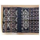 Handwoven Textile Panel with Geometric Patterns
