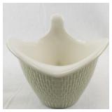 REDWING "Capistrano" Textured Sage Green Ceramic Tea Set with Bowls, Cups, Creamer, and Sugar Shaker - 11 Pieces
