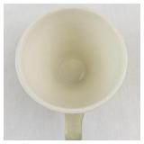 REDWING "Capistrano" Textured Sage Green Ceramic Tea Set with Bowls, Cups, Creamer, and Sugar Shaker - 11 Pieces