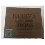 Lot of 3 Vintage Wooden Boxes - Baron