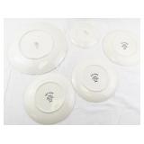 REDWING "Capistrano" Textured Sage Green Ceramic Tea Set with Bowls, Cups, Creamer, and Sugar Shaker - 11 Pieces
