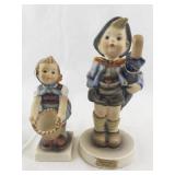 Set of 2 Goebel Hummel Figurines West Germany - Home From Market and Girl with Basket
