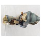 Set of 2 Goebel Hummel Figurines West Germany - Home From Market and Girl with Basket