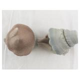 Andrea by Sadek 1984 Porcelain Bisque Piano Babies Figurines Boy and Girl