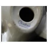 Pair of Goebel Porcelain Bird Figurines with Gold Accents