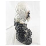 Large Anna Rosa Collection Old English Sheepdog Music Box Figurine -Working