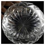 Engraved Mainland Norway Crystal Decanter with Stopper