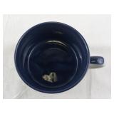 Otagiri Ceramic Mug with Loon and Cattail Design
