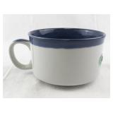 Otagiri Ceramic Mug with Loon and Cattail Design