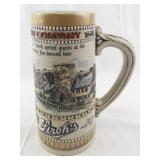 Stroh Brewery Company Heritage Series Ceramic Beer Stein by Ceramarte Brazil