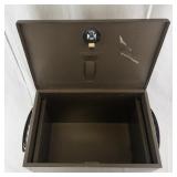 Rockaway Metal Locking File Box with Side Handles