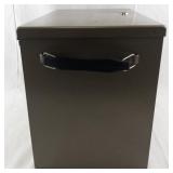 Rockaway Metal Locking File Box with Side Handles