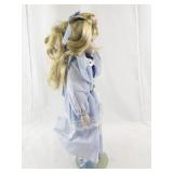 Goldilocks Musical Porcelain Doll by Interpur with Original Box