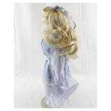 Goldilocks Musical Porcelain Doll by Interpur with Original Box
