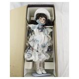 Decor & More Emily Porcelain Collectible Doll in Box
