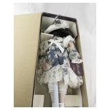 Decor & More Emily Porcelain Collectible Doll in Box