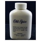 Vintage Old Spice After Shave Talcum Bottle by Shulton