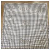 Handmade Gingham Bread Clothe 