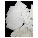 Collection of Vintage Linen and Embroidered Napkins