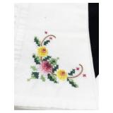Collection of Vintage Linen and Embroidered Napkins
