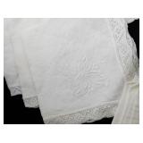 Collection of Vintage Linen and Embroidered Napkins