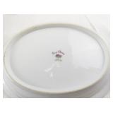 Noritake Rose China Serving Set with Tureen, Gravy Boat, and Oval Bowl