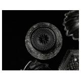 Collection of 5 Pressed and Cut Glass Bowls and Dishes