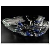 Mikasa Bluebells Heart Shaped Glass Bowl