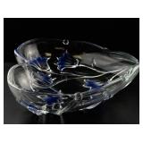 Mikasa Bluebells Heart Shaped Glass Bowl
