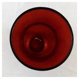 Cranberry Glass Teleflora Vase