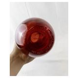 Cranberry Glass Teleflora Vase
