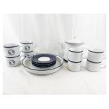 Dansk Bistro and Concerto Porcelain Dinnerware Set