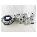 Dansk Bistro and Concerto Porcelain Dinnerware Set