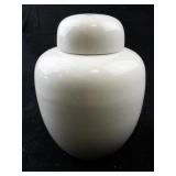 Russ Berrie Porcelain Lidded Jar with Floral Design