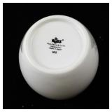 Russ Berrie Porcelain Lidded Jar with Floral Design