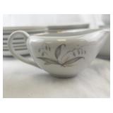 Kaysons Fine China Golden Rhapsody 1961 Dinnerware Set, 37 Pieces