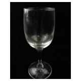 Set of 7 Matching Luminarc France Port Glasses