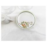 Vintage Toy Porcelain Tea Set Made in Japan, Floral Pattern