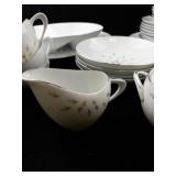 SANGO Petite Boutique China Dinnerware Set with Serving Pieces
