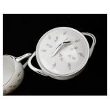 SANGO Petite Boutique China Dinnerware Set with Serving Pieces