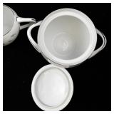 SANGO Petite Boutique China Dinnerware Set with Serving Pieces