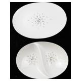 SANGO Petite Boutique China Dinnerware Set with Serving Pieces