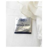 Heritage Mint Collection Porcelain Doll with Blonde Hair and Victorian Dress